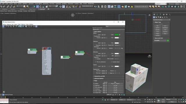 Material editor 3ds Max смотреть онлайн