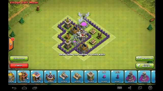 clash of clans - строим базу 4 тх #11 смотреть онлайн