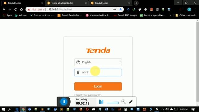 Admin password change.How to Setup Login Password on Tenda Wireless Router. смотреть онлайн
