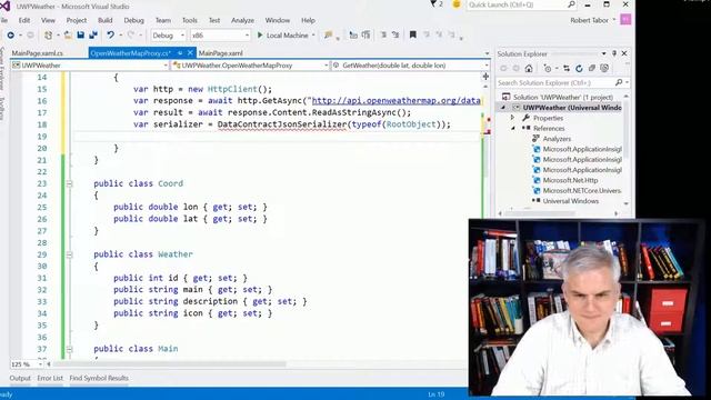 UWP 058 UWP Weather Setup and Working with the Weather API смотреть онлайн