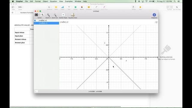 Spreadsheet ABS Function - Absolute Value смотреть онлайн