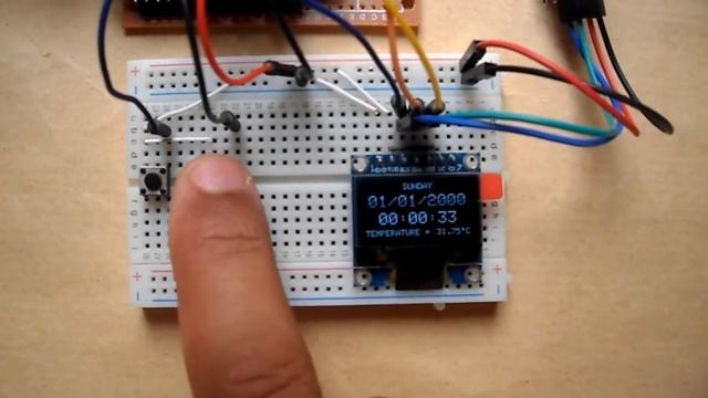 ESP8266 NodeMCU With SSD1306 OLED And DS3231 RTC