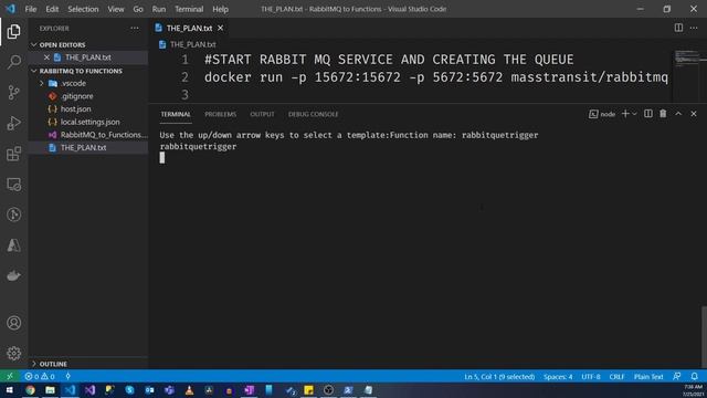 RabbitMQ Azure Functions Trigger смотреть онлайн