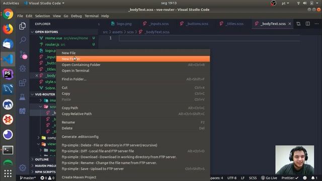 Vue.js - Organizando estilos com SASS смотреть онлайн