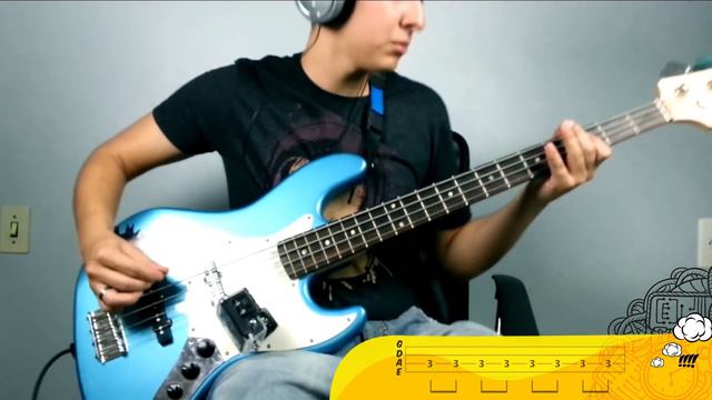 The Phoenix - Fall Out Boy - Bass Cover смотреть онлайн