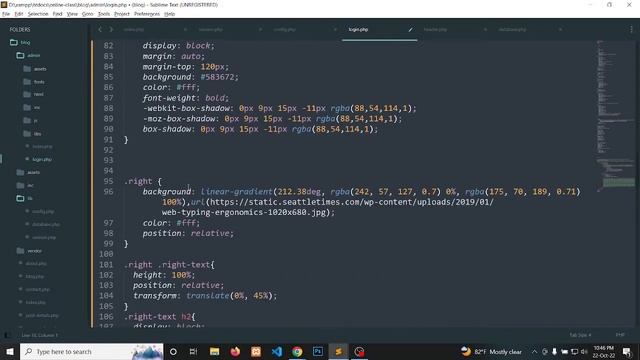 Blog website PHP OOP | Admin Panel Login | Learn PHP basic to Advance 02 смотреть онлайн