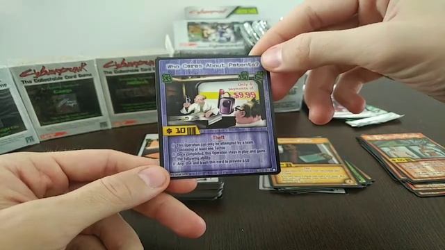 в Cyberpunk CCG 2003 года: вскрываем стартовую колоду и три бустера смотреть онлайн