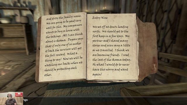 Inigo's Journal. Inigo's Books. Elder Scrolls V: Skyrim смотреть онлайн