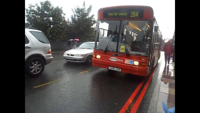 Dennis Dart Marshall 382 on Route 284 at Catford Bridge смотреть онлайн