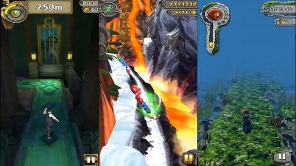 Temple Run Oz Vs Temple Run 2 Holiday Havoc Vs Temple Run Brave - Endless Run Game Play