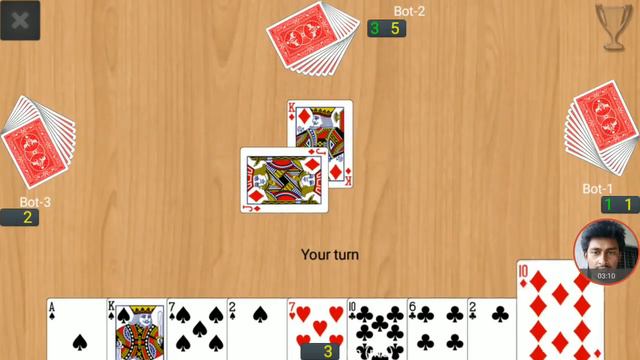 Callbreak Multiplayer Gameplay смотреть онлайн