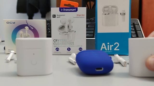 Τα καλύτερα φθηνά ακουστικά τύπου airpods | air 2 xiaomi vs qcy t7 vs tronsmart onyx ace! ! ! смотреть онлайн