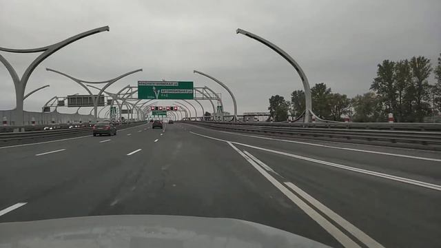 2020.09.30. Погода Петербург. 08:00. +13°. От Петроградки до Колпино по скучной дороге. смотреть онлайн