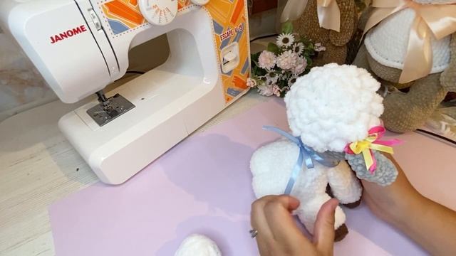 Барашек крючком из Алисе софти плюс(осторожно курдюк?) #амигуруми #игрушкикрючком смотреть онлайн