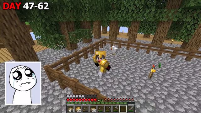 We Survived 150 Days on Skyblock in Minecraft (Hindi) смотреть онлайн