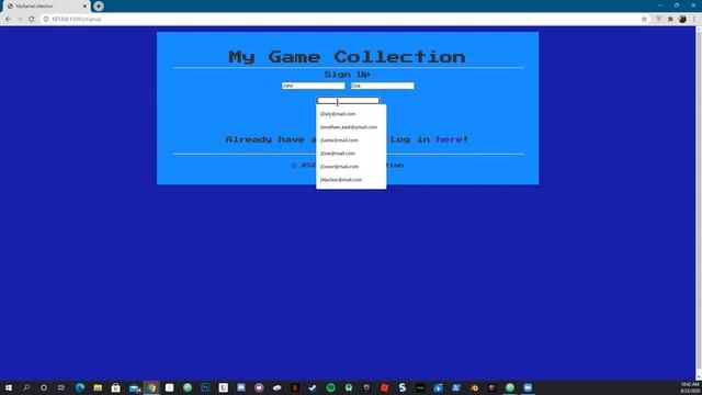 Sinatra Project - My Game Collection смотреть онлайн