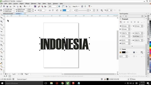 fungsi powerclip pada coreldraw (tutorial) смотреть онлайн
