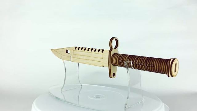 ШТЫК-НОЖ М9 из CS:GO | ПОЛНОРАЗМЕРНЫЙ ДЕРЕВЯННЫЙ КОНСТРУКТОР от KERAMBITER.RU