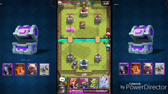 Открываем эпические сундуки в Clash Royale смотреть онлайн