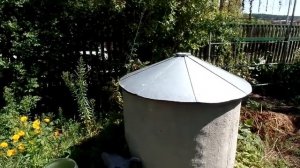 Бюджетная крышка на колодец своими руками Дачный мастер на все руки