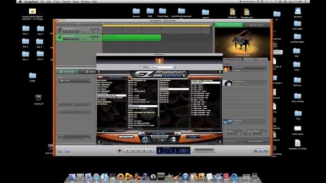 EZ Drummer & Garageband смотреть онлайн