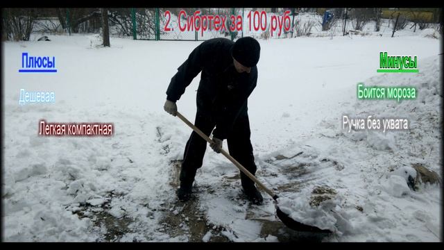 Выбор лопаты для чистки снега. Из фанеры или фискарс за 1200? смотреть онлайн
