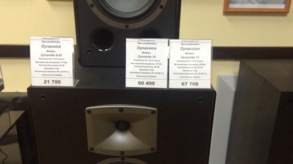 Акустика Dynavoice в салоне Cinemascop - Часть 2