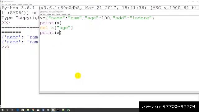 dictionary in python in hindi part 3 смотреть онлайн