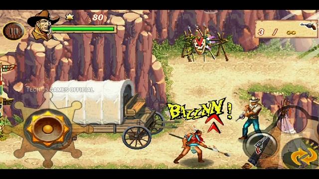 Cowboys & Aliens 2D Game Apk Android Gameplay смотреть онлайн