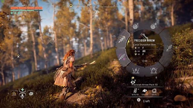 Horizon Zero Dawn Playthrough Pc Episode - 09 Bandit's and Mother's crown смотреть онлайн