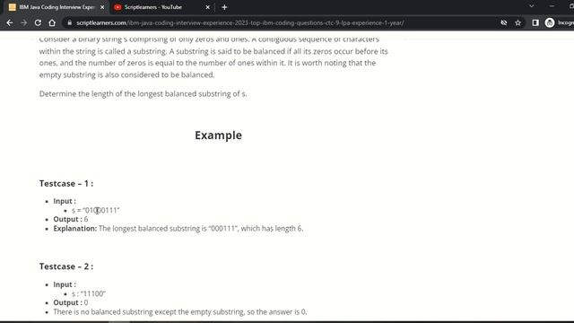Acing the IBM Coding Interview: 2 Questions Solved in Java & 9 LPA Offer, IBM Interview Experience смотреть онлайн