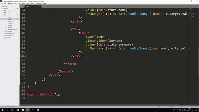 React js Tutorial - Forms смотреть онлайн
