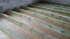 Дом из газобетона. Полы часть 2