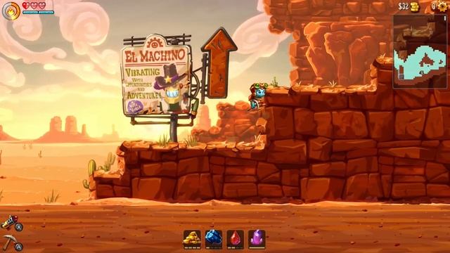 Let's Play: SteamWorld Dig 2 [Early Exploration and Secrets!] смотреть онлайн
