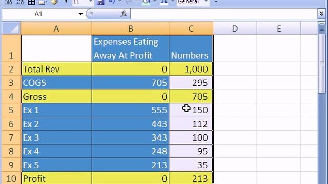 Excel Magic Trick #246: Waterfall Profit Chart (Create an Excel Waterfall Chart) смотреть онлайн