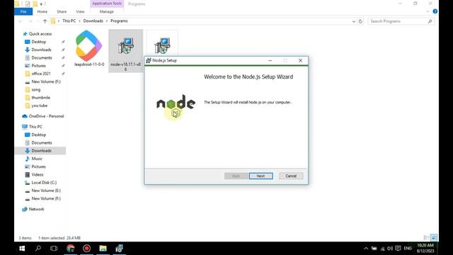 How to Install Node.js on Window 10 смотреть онлайн