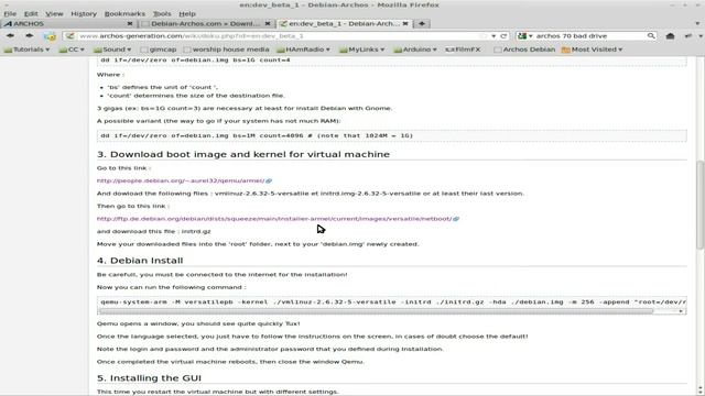 Creating a Debian ARM IMG for Archos - Linux - Part 1 смотреть онлайн
