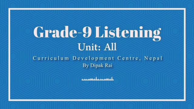 ? GRADE NINE #LISTENING ? смотреть онлайн