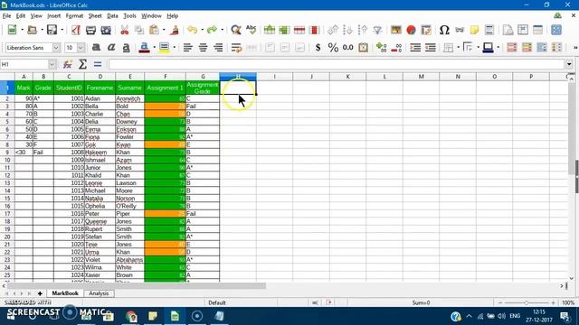 Import Text In Libreoffice Calc