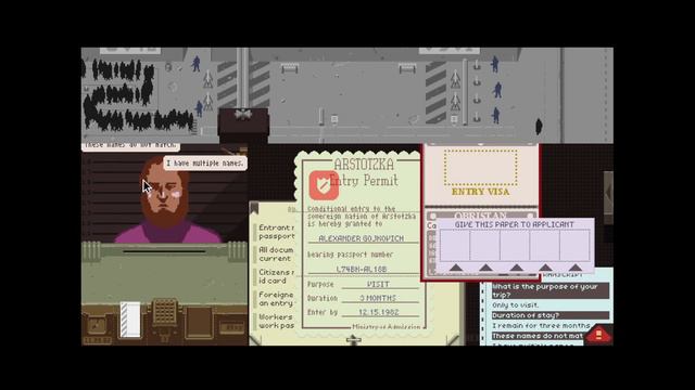 PART 3: Days 6 - 7 - Papers, Please - No Citations Playthrough смотреть онлайн