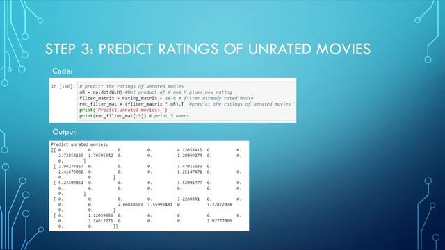 PeiYang CSC529 NMF Tutorial смотреть онлайн
