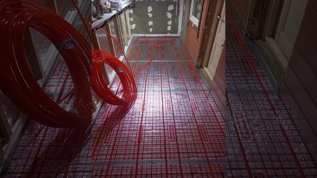 Т/пол через терморегулирующий узел. смотреть онлайн