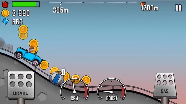 Hill Climb Racing - Геймплей Прохождение Часть 6 смотреть онлайн
