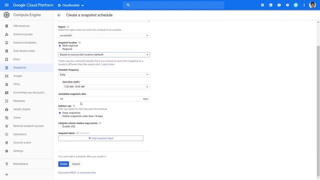 Set Up Automatic Backups on Google Cloud Platform Snapshot Schedules for website смотреть онлайн