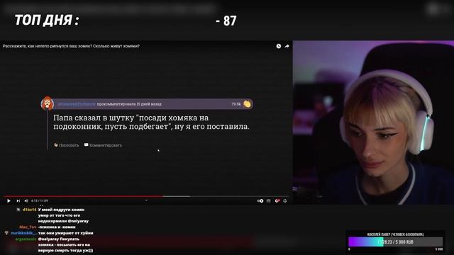 НЕЛЯ СМОТРИТ: Расскажите, как нелепо рипнулся ваш хомяк? Сколько живут хомяки? смотреть онлайн