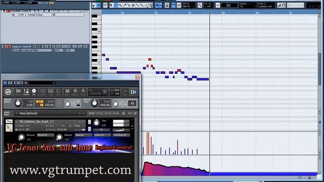 Sax tenor for NI Kontakt. Saxophone brass sound library. смотреть онлайн