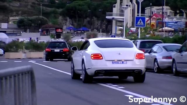 Cars In Monaco - Bugatti Veyron Centenaire, McLaren SLR 722, Ferrari Enzo (Part 1)