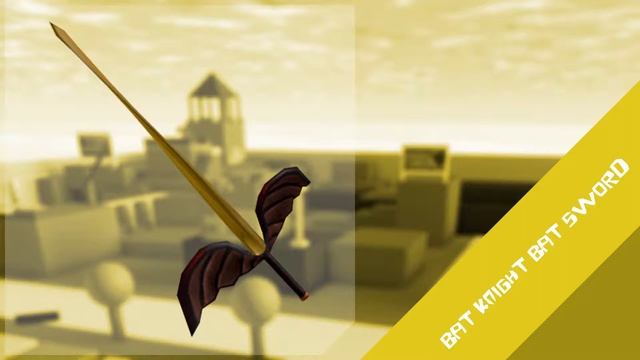 Equip - Bat Knight Bat Sword - Roblox смотреть онлайн