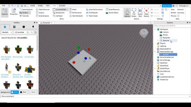 How To Make a Easy simple Zombie Spawner Roblox Studio смотреть онлайн