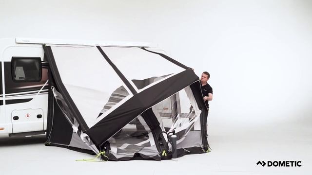 Dometic Club Air Pro. Как установить надувную палатку для автодома, каравана. Инструкция смотреть онлайн
